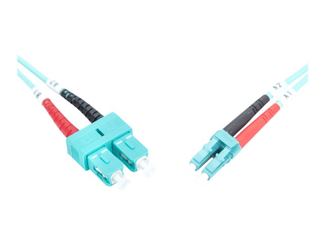FO patch cord duplex LC to SC MM OM3 50/125 micro 5 m