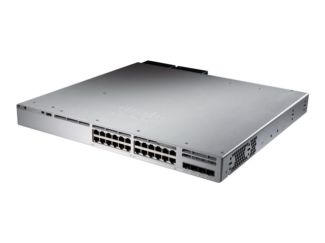 Cisco Catalyst 9300L - Network Advantage - switch - L3 - Managed - 16 x 10/100/1000 (UPOE) + 2 x 40Gb Ethernet + 8 x 1/2.5/5/10GBase-T - rack-mountable - UPOE (722 W)