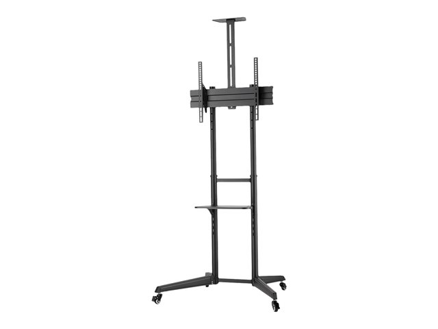 Neomounts FL50-550BL1 - Cart - for flat panel / AV equipment - black - screen size: 37\"-70\"