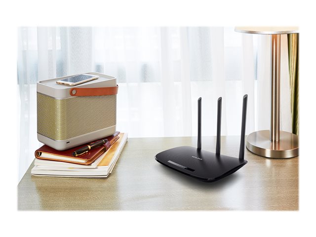 450Mbps  Wireless N Router, Qualcomm, 2.4GHz, 802.11b/g/n, 1 10/100M WAN + 4 10/100M LAN, 3 fixed antennas Version 3.0
