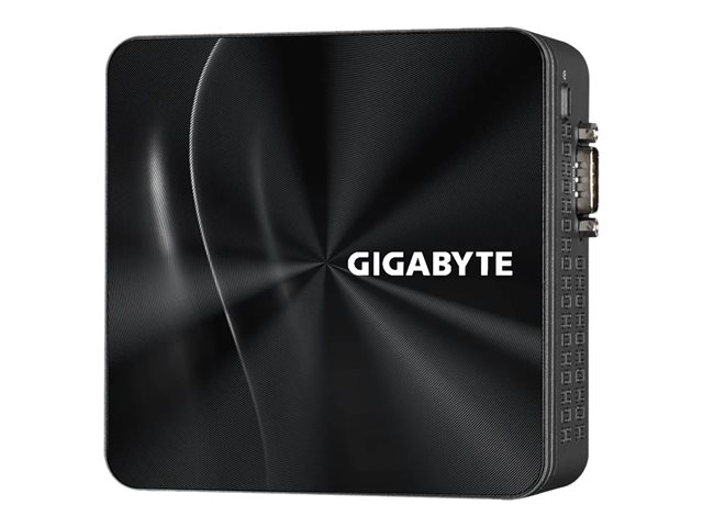 Gigabyte BRIX s GB-BRR5H-4500 (rev. 1.0) - Barebone - Ultra Compact PC Kit 1 x Ryzen 5 4500U / up to 4 GHz - RAM 0 GB - Radeon Graphics - 2.5 Gigabit Ethernet, Bluetooth 5.2