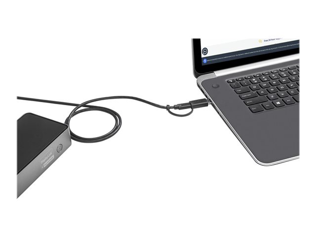 StarTech.com USB-C & USB-A Dock, Hybrid Universal Triple Monitor Laptop Docking Station w/ DisplayPort & HDMI 4K 60Hz, 85W Power Delivery, 6x USB Hub, Ethernet, Audio, USB 3.1 Gen 2 10Gbps - Multi-Monitor Dock (DK31C3HDPDUE) - Docking station - USB-C - 3 x HDMI, 3 x DP - 1GbE - 85 Watt