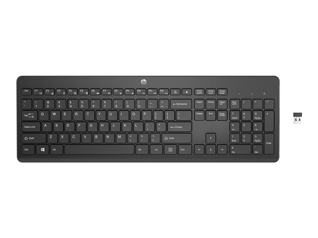 HP 230 Wireless Keyboard (Black) BEL AZERTY BE