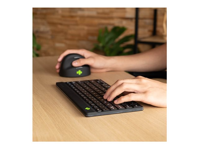 R-go Compact Break Wireless Keyboard QWE