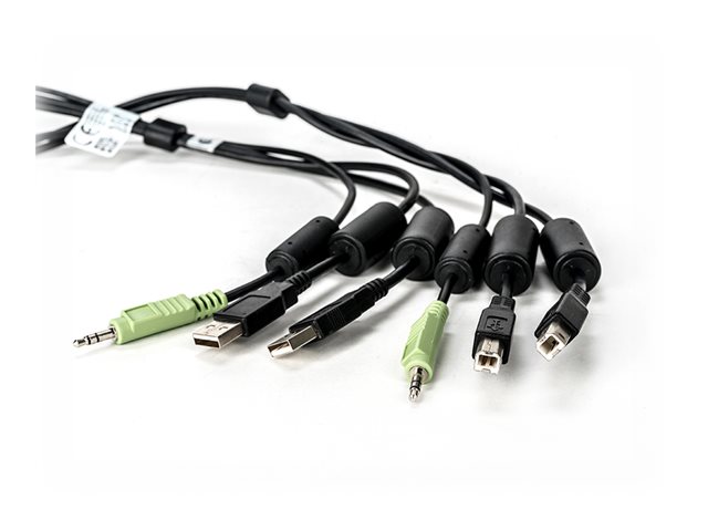CABLE ASSY 2-USB/1-AUDIO 10FT (SCKM145)