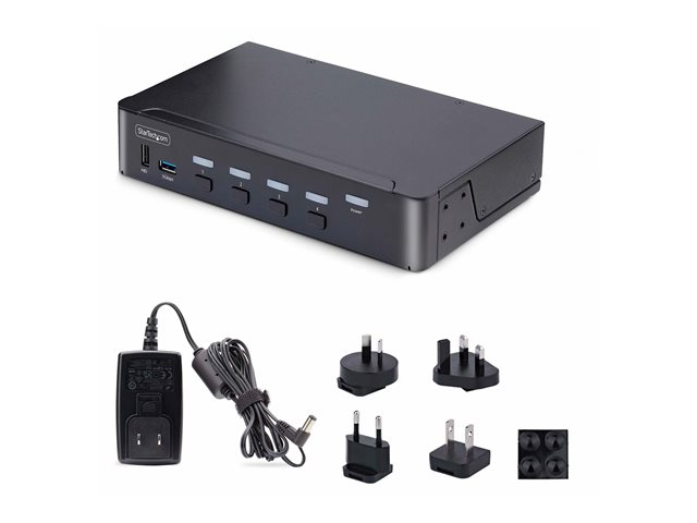 4-Port DisplayPort KVM Switch, 8K 60Hz