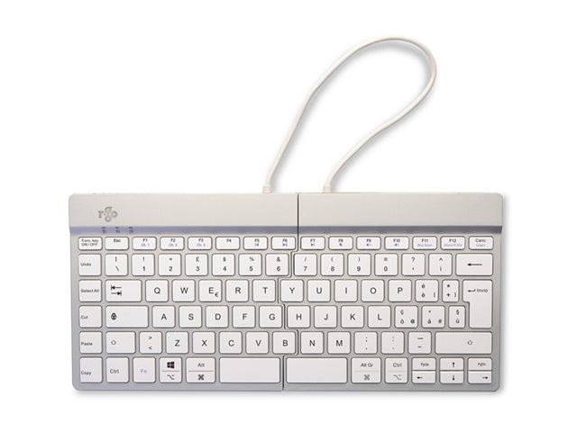 ErgonomicKB Split QWERTY(IT) Bluet white