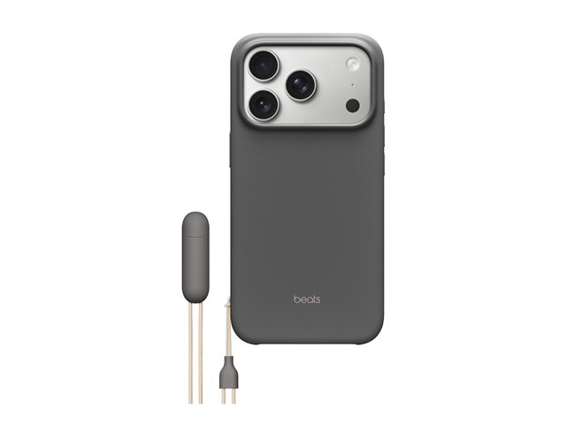Beats iPhone 17 Pro Kickstand Case with MagSafe and Camera Control - Granite Gray
