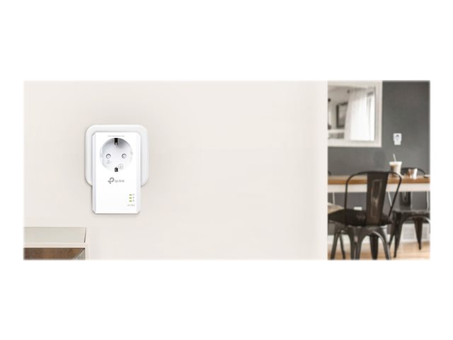 TP-Link TL-PA7017P KIT V4 - Starter Kit - powerline adapter kit 1GbE, HomePlug AV (HPAV), HomePlug AV (HPAV) 2.0 - - wall-pluggable