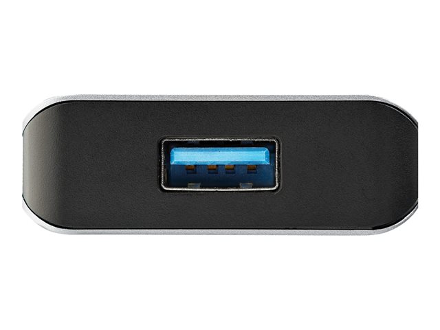 StarTech.com 4 Port USB C Hub w/ 2x USB A & 2x USB C, SuperSpeed 10Gbps USB Type-C 3.1/3.2 Gen 2 Hub, USB Bus Powered, Portable USB-C to USB Adapter Hub, Aluminum, 9.8\" (25cm) Cable - Windows/macOS/Linux - Hub - 2 x USB-C + 2 x USB 3.1 Gen 2 - desktop - for P/N: PEXUSB321C