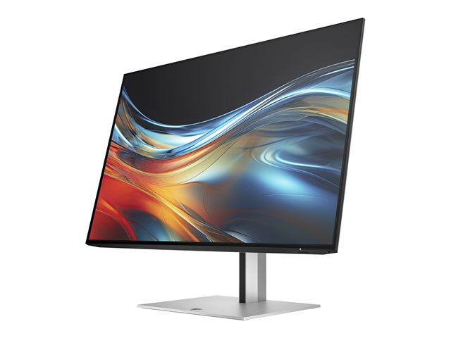 HP 724pn - Series 7 Pro - LED monitor - 24\" - 1920 x 1200 WUXGA @ 100 Hz - IPS - 350 cd/m² - 1500:1 - 5 ms - HDMI, DisplayPort - black, silver