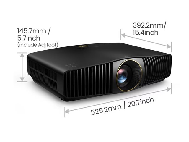 W5800 2600AL 4K Laser 1.6X TR 1.52~2.45