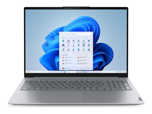 Lenovo ThinkBook 16 Gen 9 (16\" Intel), Intel® Core™ i5-13420H (E-cores up to 3.40GHz, 12MB), 16\" WUXGA Non-Touch, 16.0GB, 1x512GB SSD M.2 2242 PCIe Gen4 QLC, Intel® UHD Graphics, BT 5.4,Wi-Fi 7 2x2 BE, 100/1000M Ethernet, FPR, 1080P FHD IR, 3 Cell Li