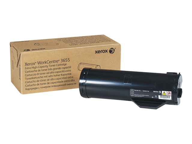 Xerox WorkCentre 3655 - Extra High Capacity - black - original - toner cartridge - for WorkCentre 3655