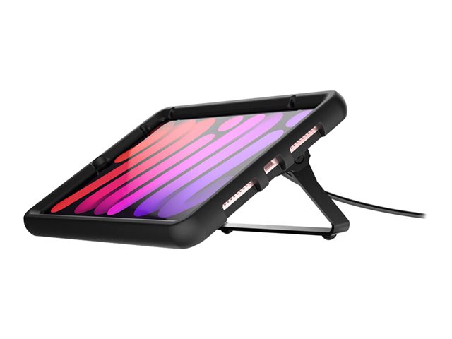 Compulocks iPad 10.2\" Secured Kickstand - Bumper for tablet - kickstand - rubber, metal - black - for Apple 10.2-inch iPad (7th generation, 8th generation, 9th generation)