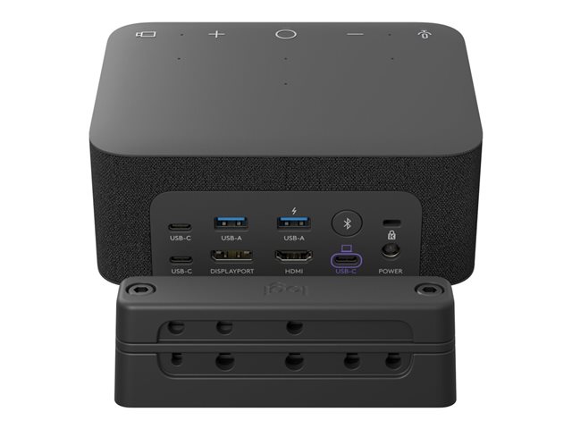 Logitech Logi Dock Focus Room Kit - Video conferencing kit (Logitech Logi Dock, Logitech BRIO Ultra HD Pro Webcam) - Certified for Microsoft Teams