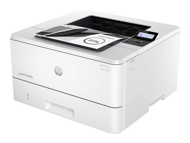 HP LaserJet Pro 4002dw - Printer - B/W - Duplex - laser - A4/Legal - 4800 x 600 dpi - up to 40 ppm - capacity: 350 sheets - USB 2.0, Gigabit LAN, Bluetooth, Wi-Fi(n)