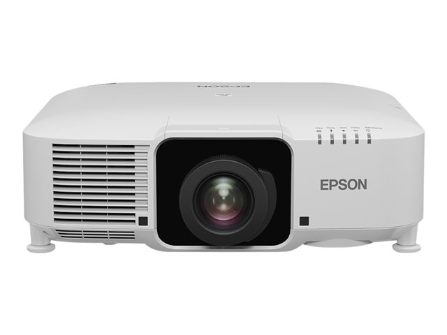 Epson EB-PU2010W - 3LCD projector - 10000 lumens (white) - 10000 lumens (colour) - WUXGA (1920 x 1200) - 16:10 - 1080p - LAN - white