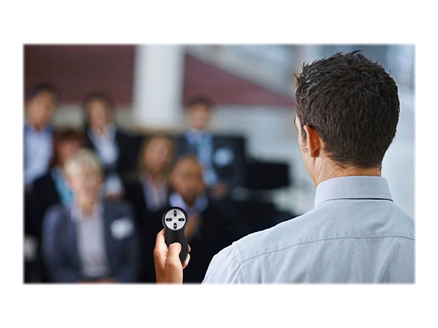 Kensington Si600 Wireless Presenter with Laser Pointer - Presentation remote control - 4 buttons - RF - black