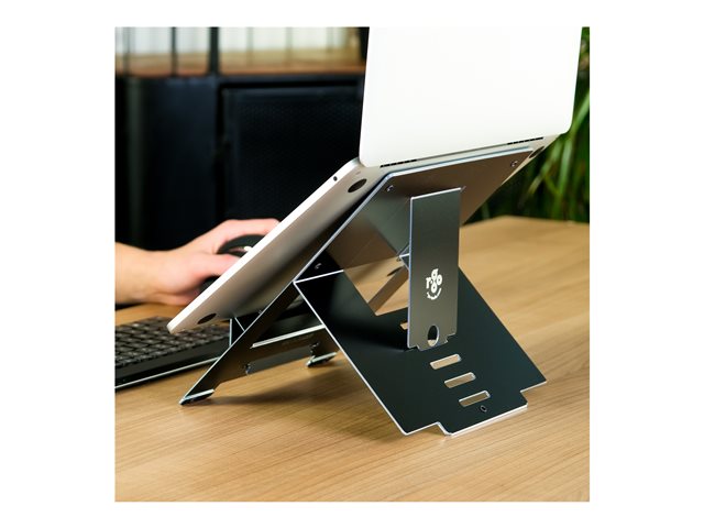 Riser Laptopstandaard Mobiel InstelbaarZwart