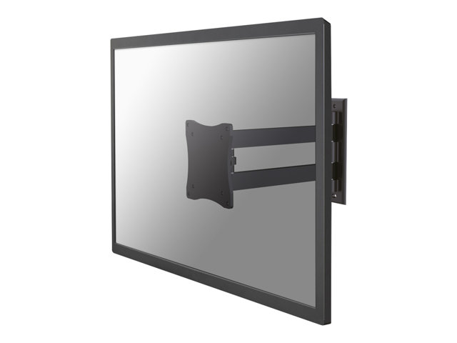 Neomounts FPMA-W820 - Bracket - full-motion - for LCD display - black - screen size: 10\"-27\" - wall-mountable