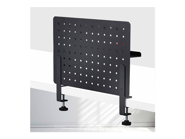 Clamp-On Pegboard Desktop Organizer
