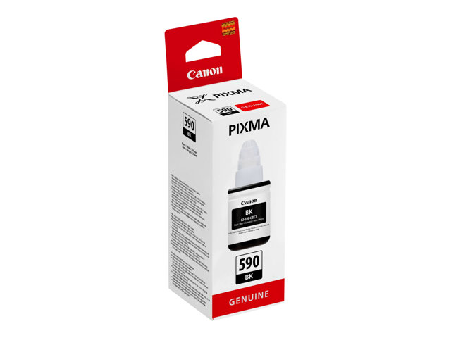 Canon GI 590 BK - 135 ml - black - original - ink refill - for PIXMA G1500, G1501, G1510, G2500, G2501, G2510, G3500, G3501, G3510, G4410, G4500, G4511