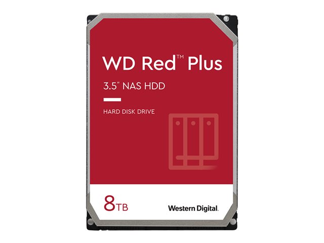 HARD DRIVE 8TB RED 256MB 3.5 SATA 6GB/S