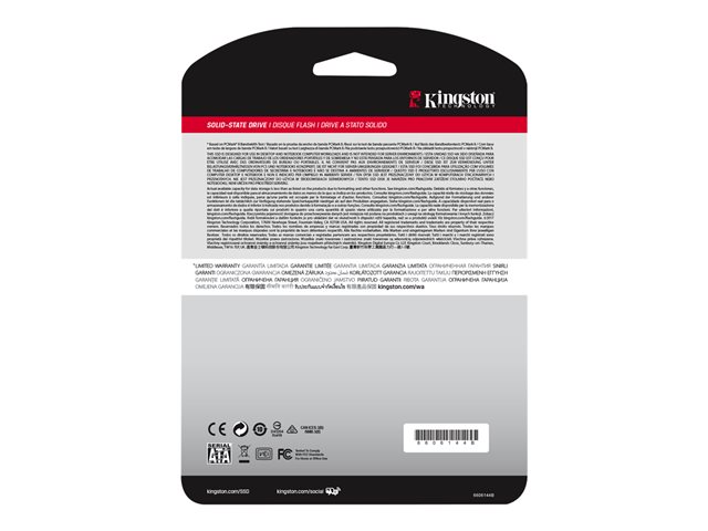 Kingston A400 - SSD - 960 GB - internal - 2.5\" - SATA 6Gb/s