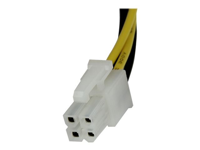 StarTech.com 8in ATX12V 4 Pin P4 CPU Power Extension Cable - M/F - Power extension cable - 4 pin ATX12V (M) to 4 pin ATX12V (F) - 7.9 in - ATXP4EXT - Power extension cable - 4 pin ATX12V (M) to 4 pin ATX12V (F) - 20 cm