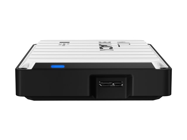 WD_BLACK P10 Game Drive WDBPSZ0050BWT - Hard drive - 5 TB - external (portable) - USB 3.2 Gen 1 - white
