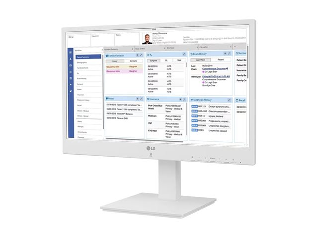 LG 24CR670N-6P - Thin client - all-in-one 1 x Celeron N5105 / up to 2.9 GHz - RAM 8 GB - SSD 256 GB - NVMe - UHD Graphics - Gigabit Ethernet, IEEE 802.11ax (Wi-Fi 6) - no OS - monitor: LED 23.8\" 1920 x 1080 (Full HD) @ 75 Hz - white