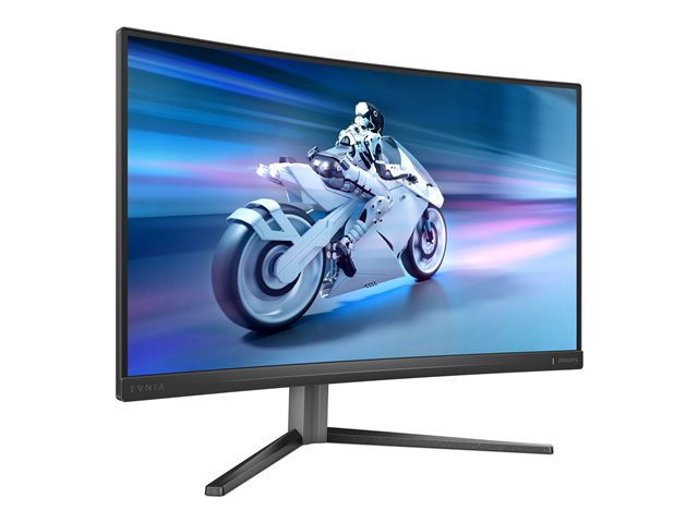 Philips Evnia 5000 27M2C5200W - LED monitor - gaming - curved - 27\" - 1920 x 1080 Full HD (1080p) @ 280 Hz - Fast VA - 300 cd/m² - 4000:1 - HDR10 - 0.3 ms - 2xHDMI, DisplayPort - dark slate