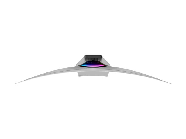 Samsung Odyssey OLED G9 S49DG954SU - G95SD Series - OLED monitor - Smart - gaming - curved - 49\" - 5120 x 1440 Dual Quad HD @ 240 Hz - 250 cd/m² - 1000000:1 - HDR10+ Gaming, HDR10 - 0.03 ms - DisplayPort, Micro HDMI, HDMI - speakers - silver