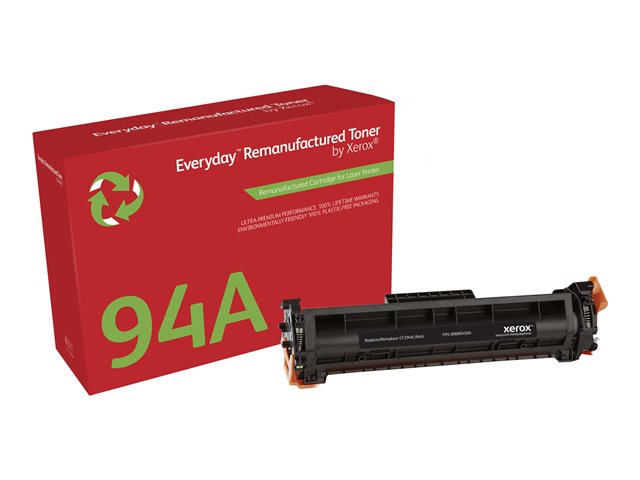 Everyday - Black - compatible - box - remanufactured - toner cartridge (alternative for: HP 94A, HP CF294A) - Green World Alliance return programme - for HP LaserJet Pro M118dw, MFP M148dw, MFP M148fdw