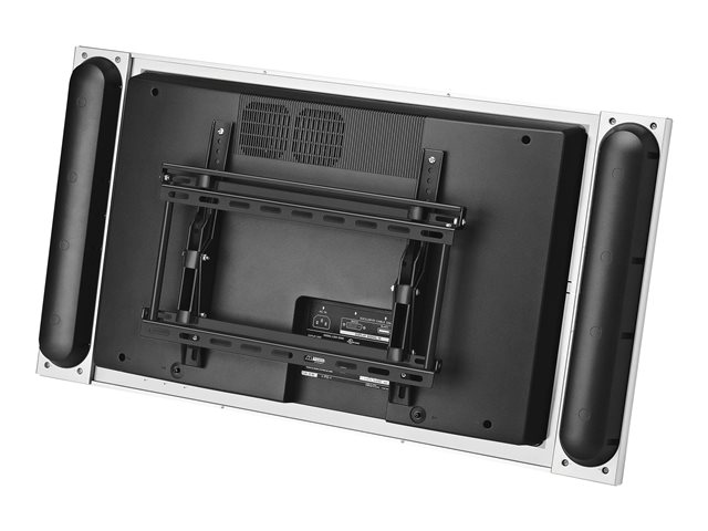 Ergotron Neo-Flex - Mounting kit (wall plate, locking bar, 2 tilt rails) - Very Heavy Duty - for flat panel - black - screen size: 23\"-42\"