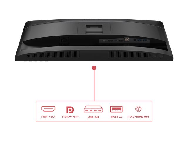 24E4CV 24\" DOCK IPS FHD, 4 ms, 1920x1080@120Hz, Wid 16/9, USB-C - DP-HDMI-DPout, LAN RJ45, 4xUSB 3.2, Brightness 300 cd/m², D Contra