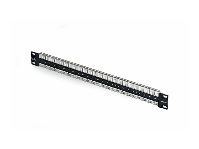 48 Port 1U Blank Keystone Patch Panel
