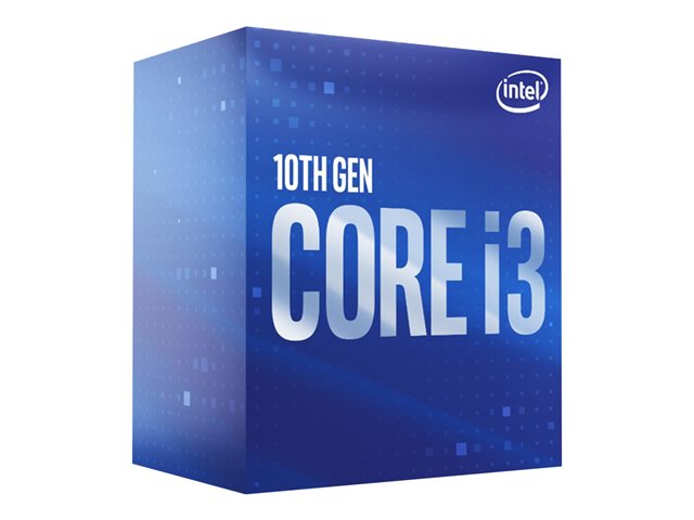 Intel Core i3 10100 - 3.6 GHz - 4 cores - 8 threads - 6 MB cache - LGA1200 Socket - Box