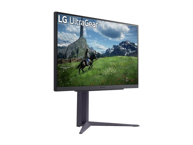 LG UltraGear 27GS85Q-B - LED monitor - gaming - 27\" - 2560 x 1440 QHD @ 180 Hz - Nano IPS - 400 cd/m² - DisplayHDR 400 - 1 ms - 2xHDMI, DisplayPort