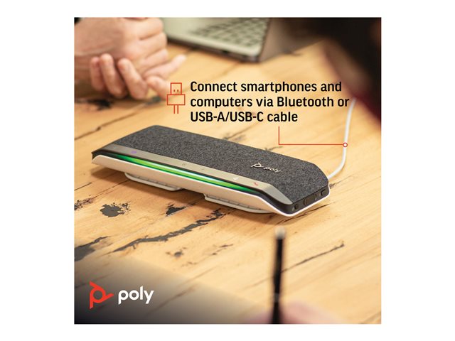 Poly Sync 40 Microsoft Teams Certified Speakerphone - Replaces Poly SKU 216875-01