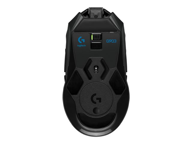Logitech Gaming Mouse G903 - Mouse - right and left-handed - optical - 11 buttons - wireless, wired - 2.4 GHz - USB wireless receiver
