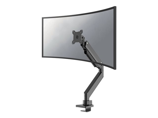 Neomounts NM-D775PLUS - Mounting kit - full-motion - for LCD display - aluminium - black - screen size: 10\"-49\" - clamp mountable, grommet, desk-mountable