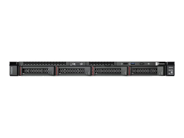 Lenovo ThinkSystem SR530 7X08 - Server - rack-mountable 1U - 2-way - 1 x Xeon Silver 4208 / up to 3.2 GHz - RAM 32 GB - hot-swap 2.5\" bay(s) - no HDD - Matrox G200 - Gigabit Ethernet - no OS - monitor: none
