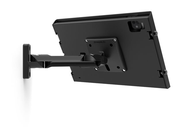 Compulocks iPad Pro M4 13\" (2024), Apex Enclosure Swing Wall Mount - Mounting kit (stand, enclosure, wall mount) - for tablet - lockable - metal frame - black - screen size: 13\" - wall-mountable - for Apple 13-inch iPad Pro (M4)