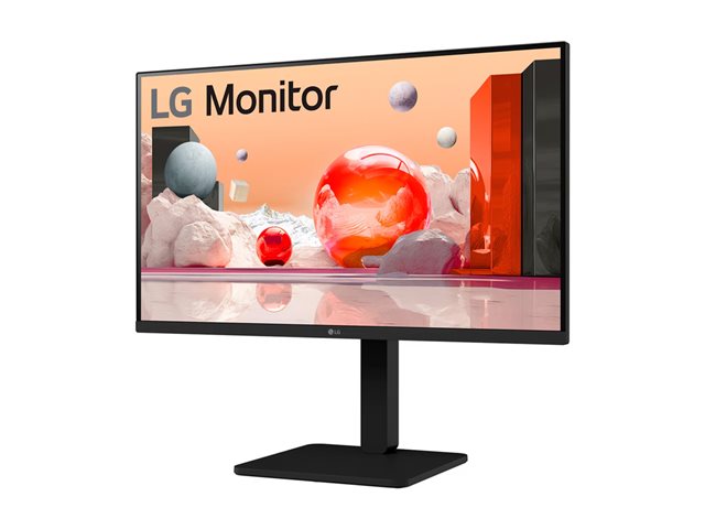 LG 27BA550-B - LED monitor - 27\" - 1920 x 1080 Full HD (1080p) @ 100 Hz - IPS - 250 cd/m² - 1300:1 - 5 ms - HDMI, VGA, DisplayPort - speakers - black