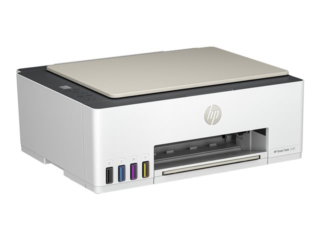 HP Smart Tank 5107 All-in-One - Multifunction printer - colour - ink-jet - refillable - Legal (216 x 356 mm) (original) - A4/Legal (media) - up to 10 ppm (copying) - up to 12 ppm (printing) - 100 sheets - USB 2.0, Wi-Fi(n), Bluetooth