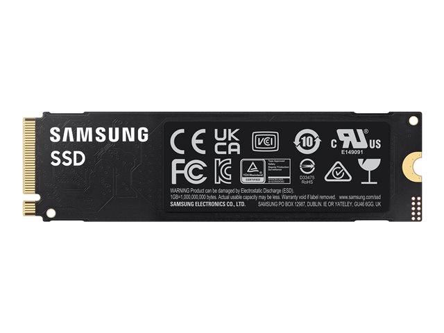 Samsung 990 EVO MZ-V9E2T0BW - SSD - encrypted - 2 TB - internal - M.2 2280 - PCI Express 5.0 x4 (NVMe) - 256-bit AES - TCG Opal Encryption 2.0