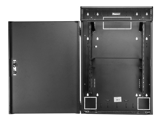 Vertical Wall Mount Enclosure 6RU activ