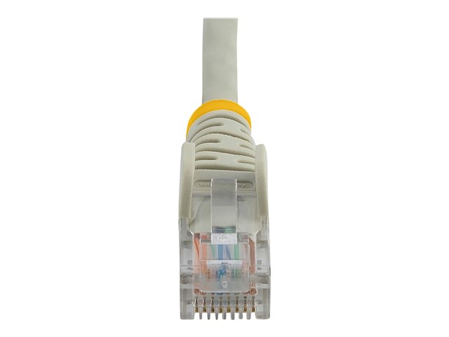 StarTech.com 15m Gray Cat5e / Cat 5 Snagless Patch Cable - Patch cable - RJ-45 (M) to RJ-45 (M) - 15 m - UTP - CAT 5e - molded, snagless - grey